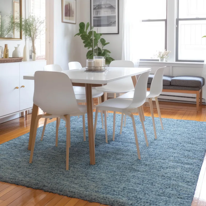 Luxury Washable Voyage Denim 5\' x 7\'6\" Rug