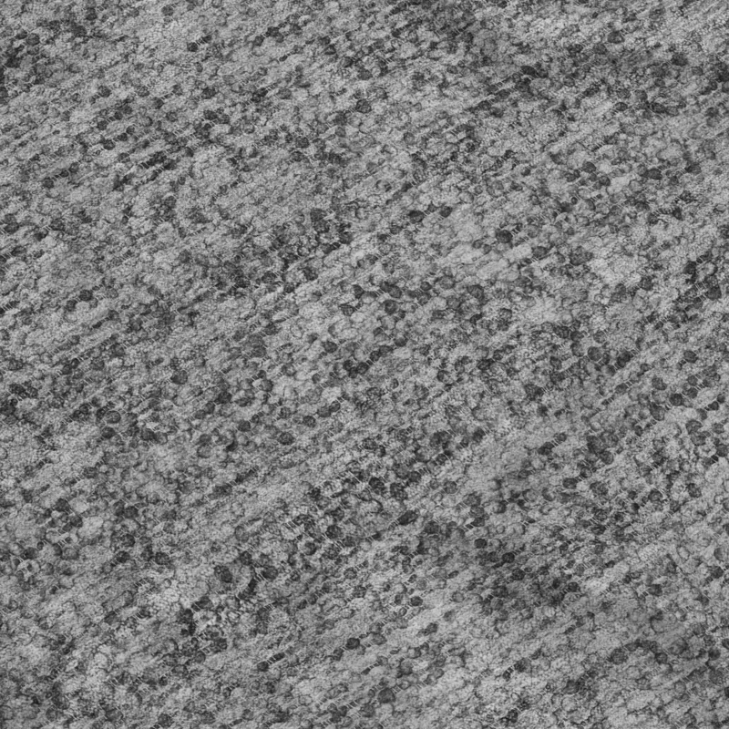 Luxury Washable Voyage Gray 2\'3\" x 7\'6\" Runner Rug