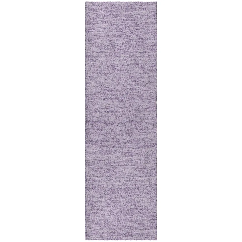 Luxury Washable Voyage Lavender 2\'3\" x 7\'6\" Runner Rug