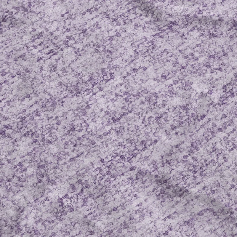 Luxury Washable Voyage Lavender 2\'3\" x 7\'6\" Runner Rug