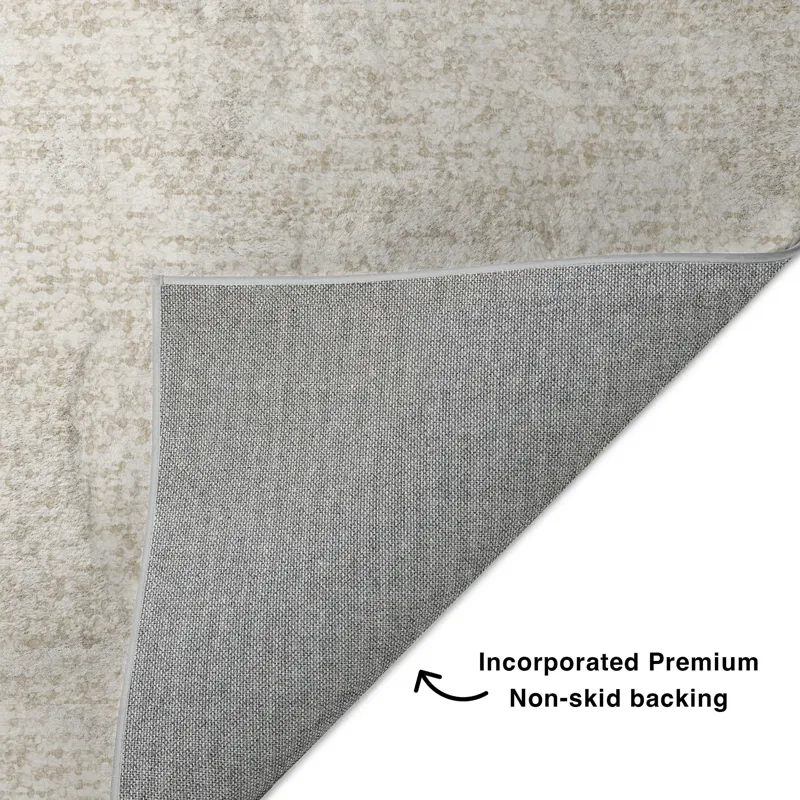 Luxury Washable Voyage Linen 8\' x 10\' Rug