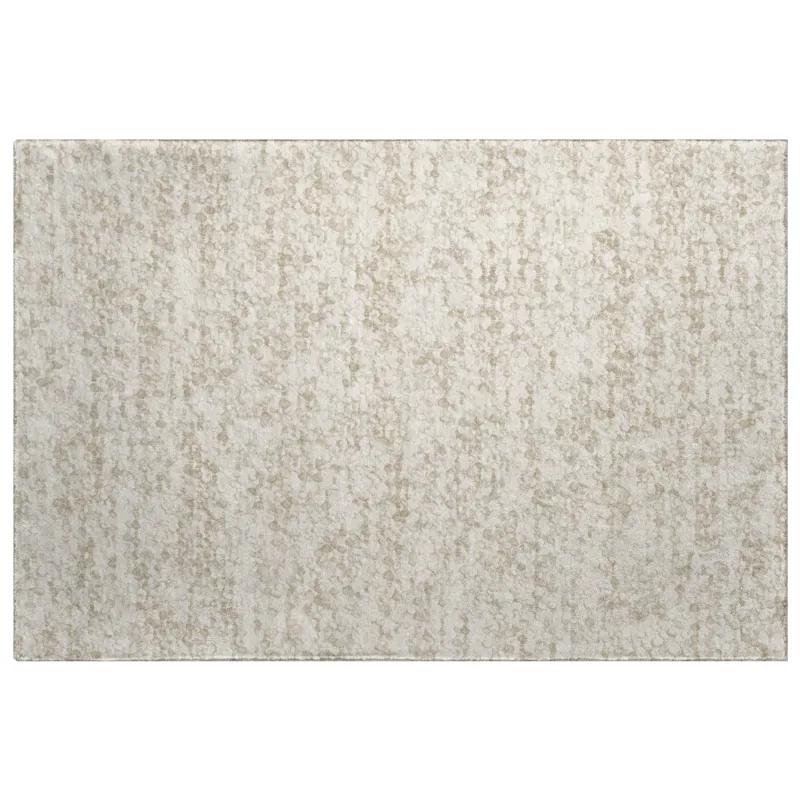 Luxury Washable Voyage Linen 1\'8\" x 2\'6\" Rug
