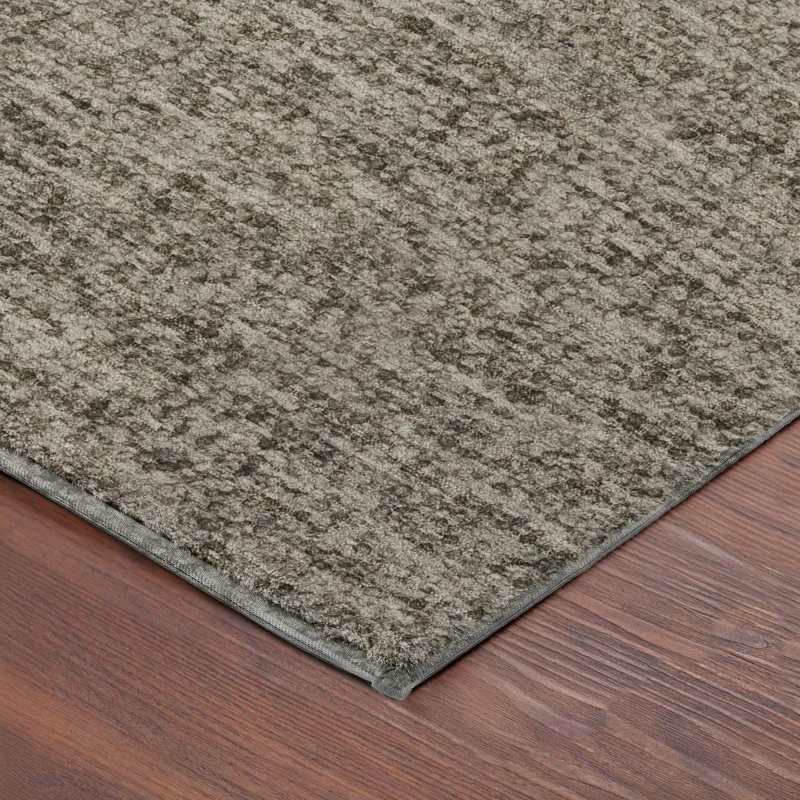 Luxury Washable Voyage Putty 2\'6\" x 3\'10\" Rug