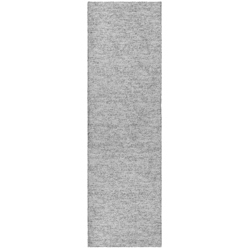 Luxury Washable Voyage Silver 2\'3\" x 7\'6\" Runner Rug