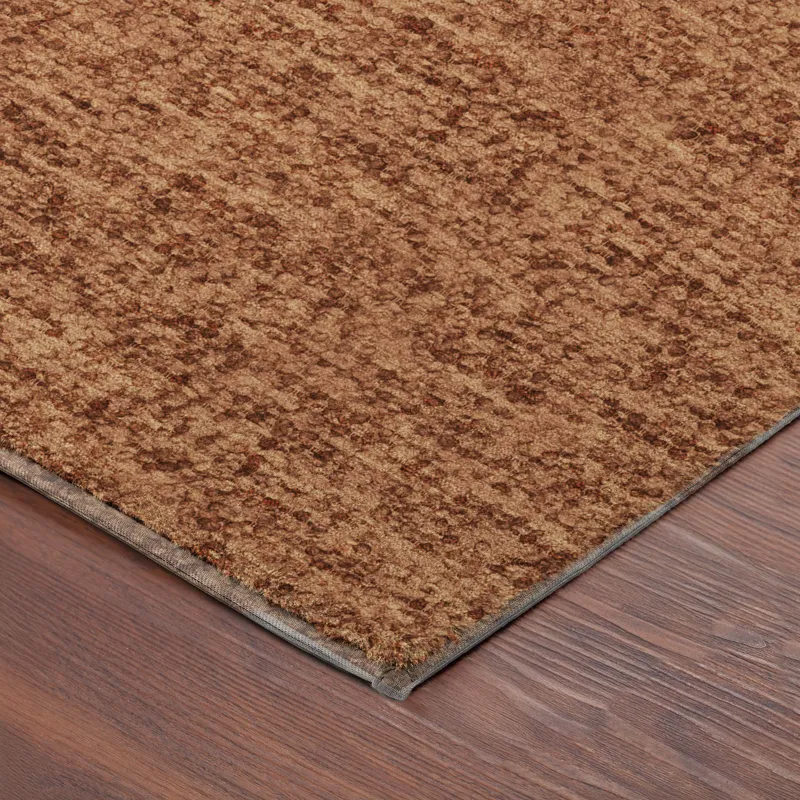 Luxury Washable Voyage Spice 3\' x 5\' Rug