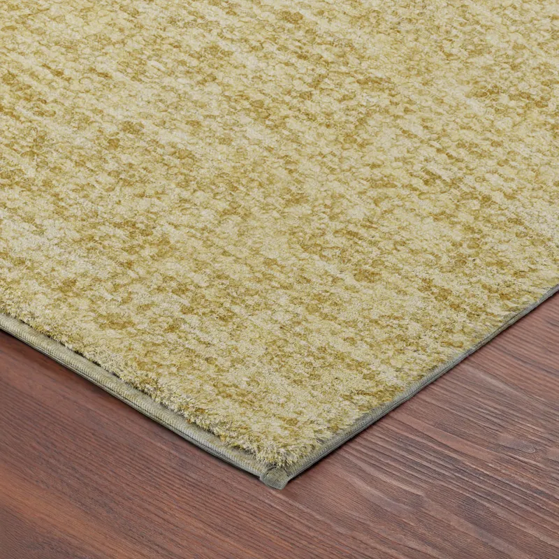 Luxury Washable Voyage Wheat 10\' x 14\' Rug