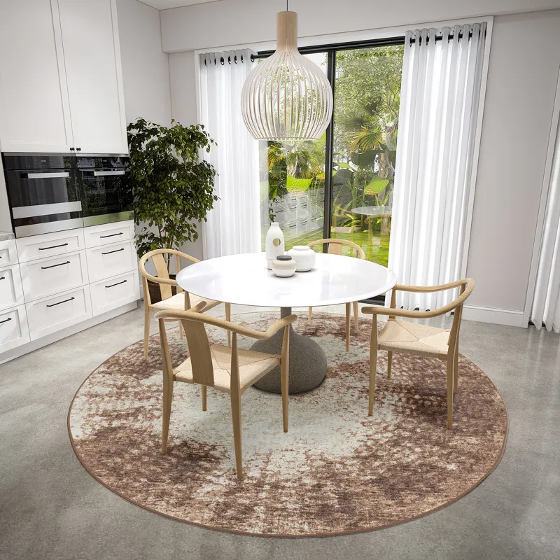 Winslow Chocolate 10\' x 10\' Round Rug