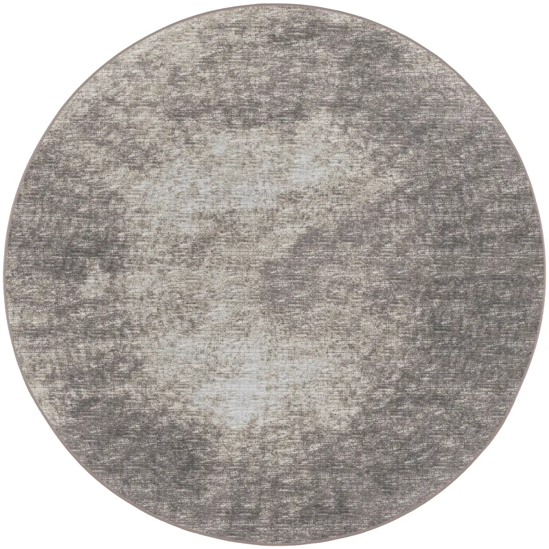 Winslow Taupe 4\' x 4\' Round Rug