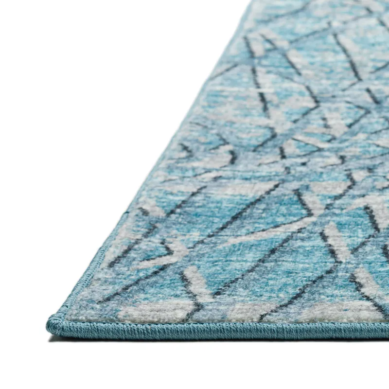 Winslow Indigo 8\' x 8\' Round Rug