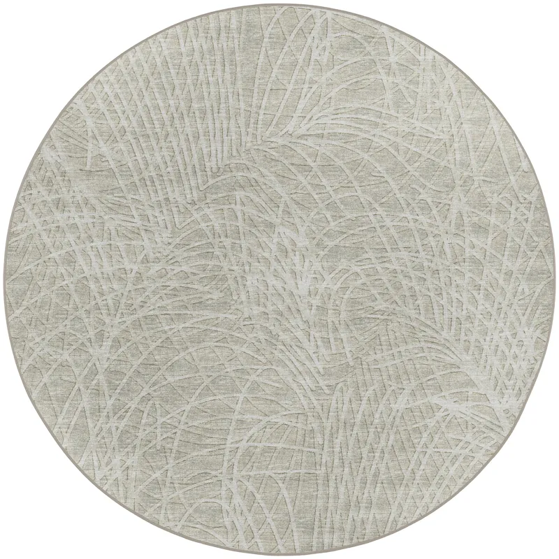 Winslow Taupe 4\' x 4\' Round Rug