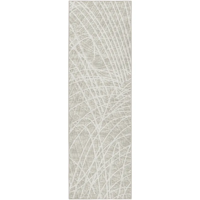 Winslow Taupe 2\'6\" x 12\' Runner Rug