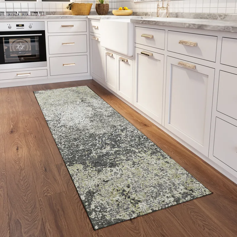 Winslow Graphite 2\'6\" x 10\' Runner Rug