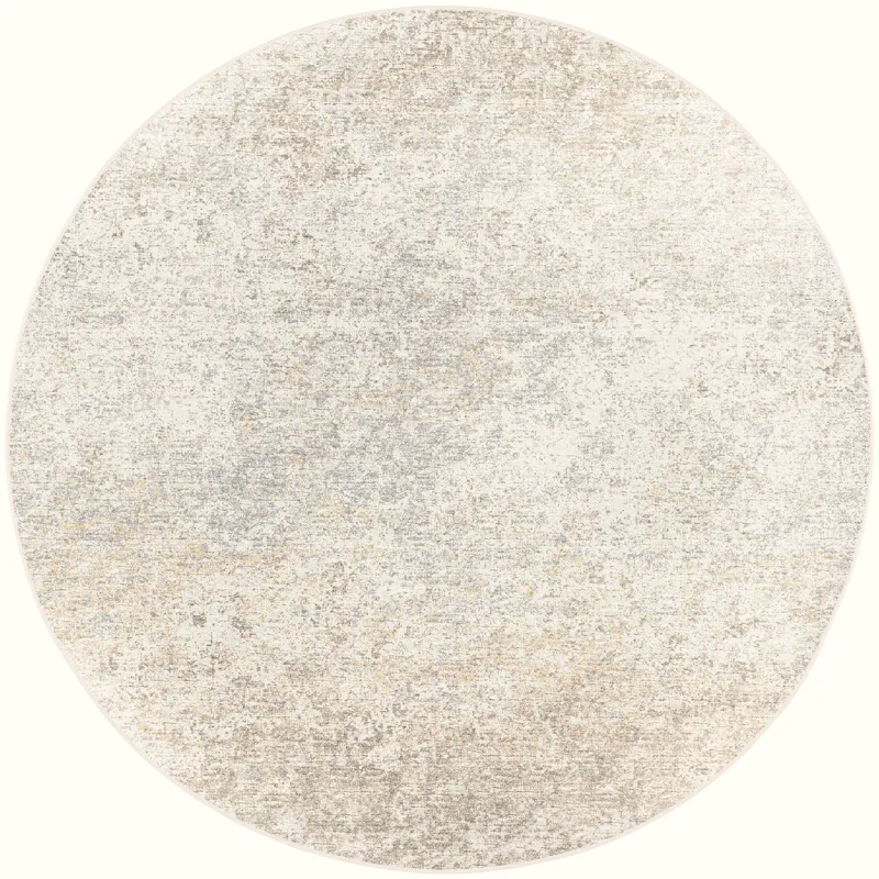 Winslow Khaki 4\' x 4\' Round Rug