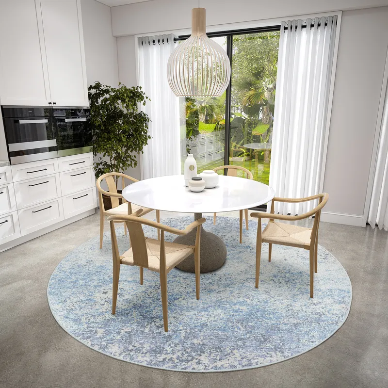 Winslow Sky 8\' x 8\' Round Rug