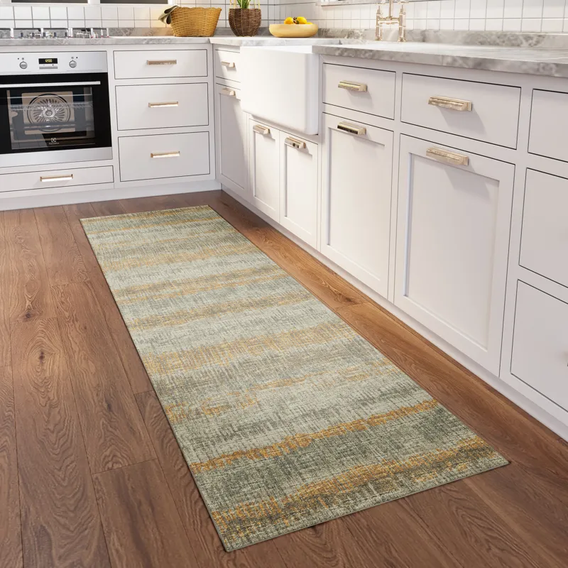Winslow Khaki 2\'6\" x 12\' Runner Rug
