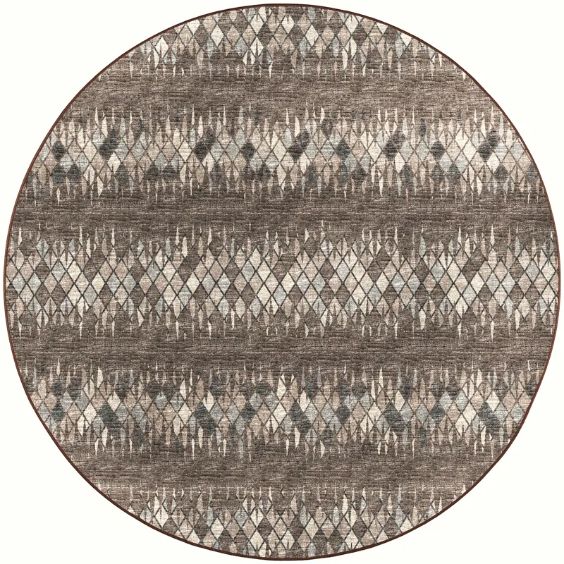 Winslow Driftwood 4\' x 4\' Round Rug