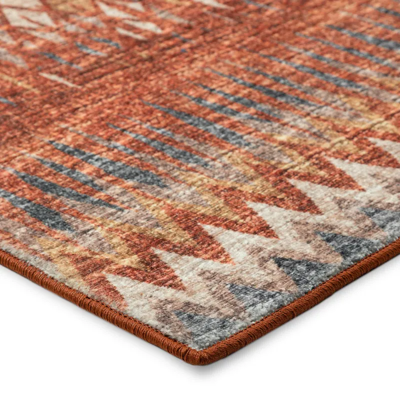 Winslow Paprika 6\' x 6\' Round Rug