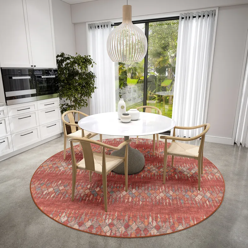 Winslow Paprika 6\' x 6\' Round Rug