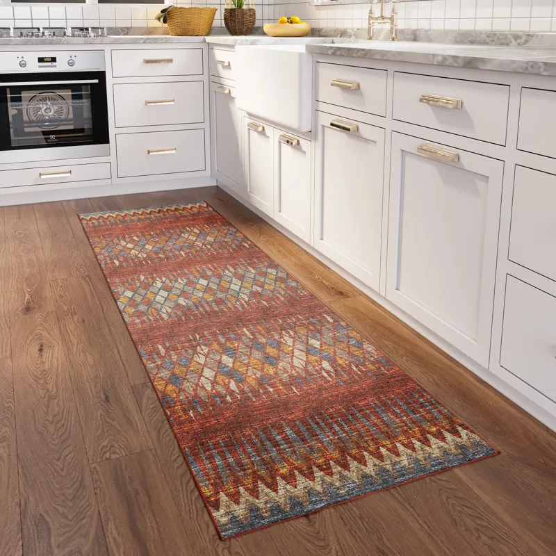 Winslow Paprika 2\'6\" x 12\' Runner Rug