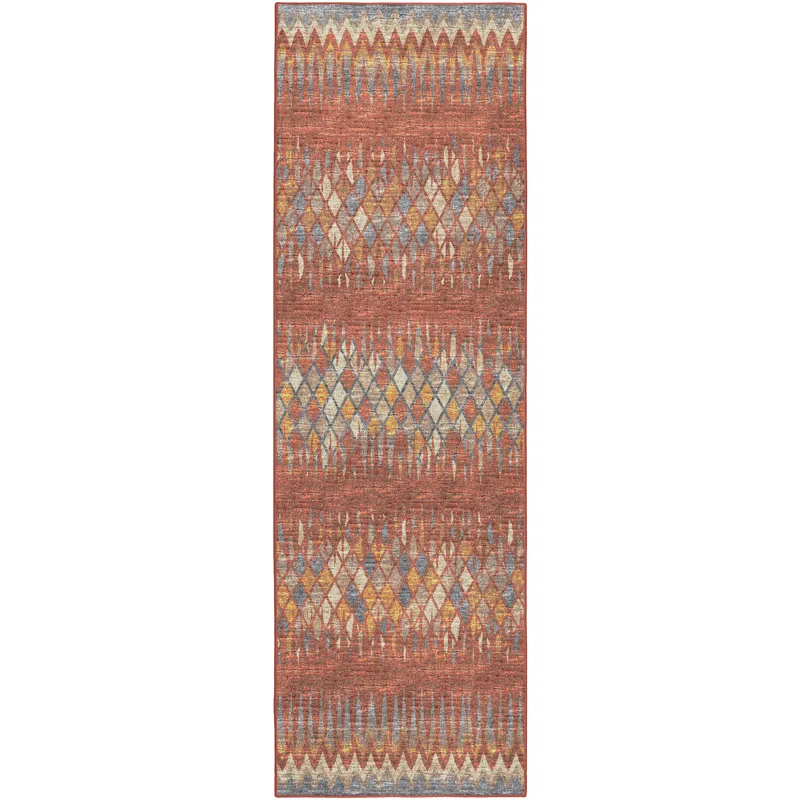 Winslow Paprika 2\'6\" x 12\' Runner Rug