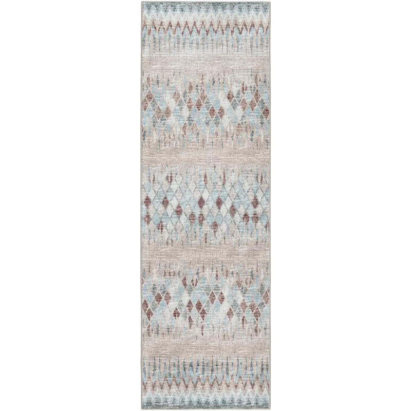 Winslow Taupe 2\'6\" x 8\' Runner Rug