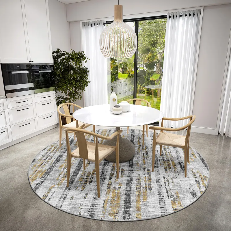 Winslow Grey 8\' x 8\' Round Rug