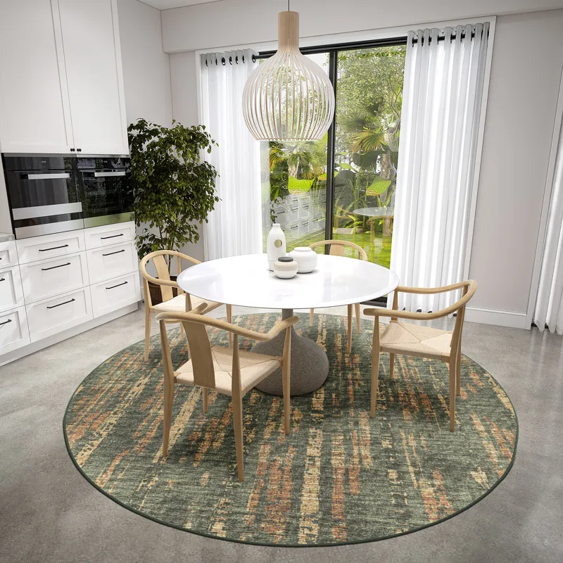 Winslow Olive 10\' x 10\' Round Rug