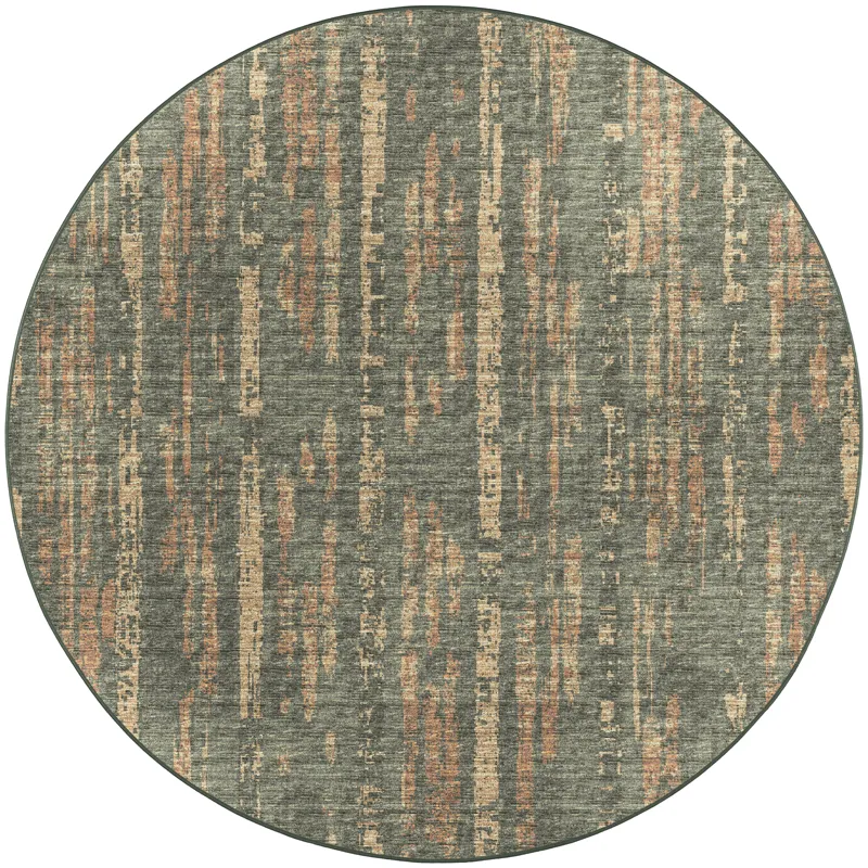 Winslow Olive 10\' x 10\' Round Rug