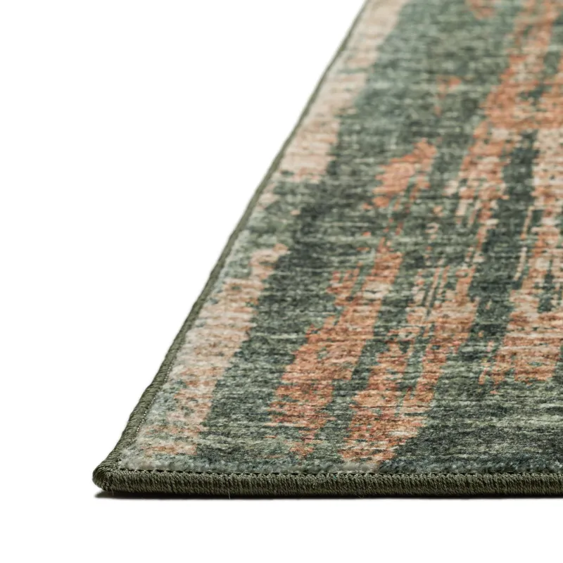 Winslow Olive 2\'6\" x 12\' Runner Rug