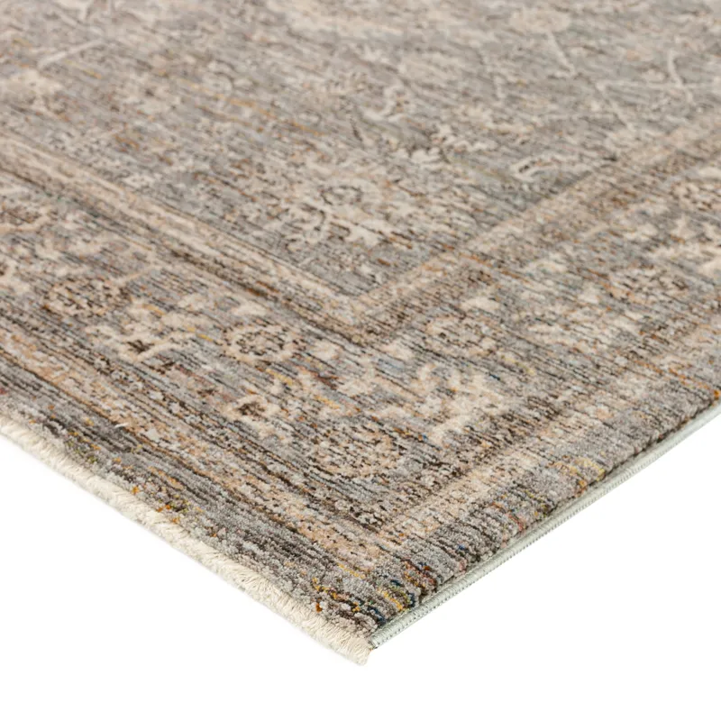 Yarra Pewter 2\'3\" x 7\'10\" Runner Rug