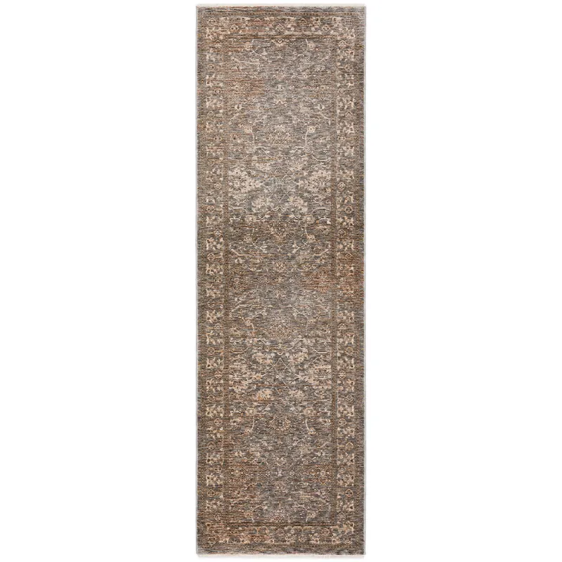 Yarra Pewter 2\'3\" x 7\'10\" Runner Rug