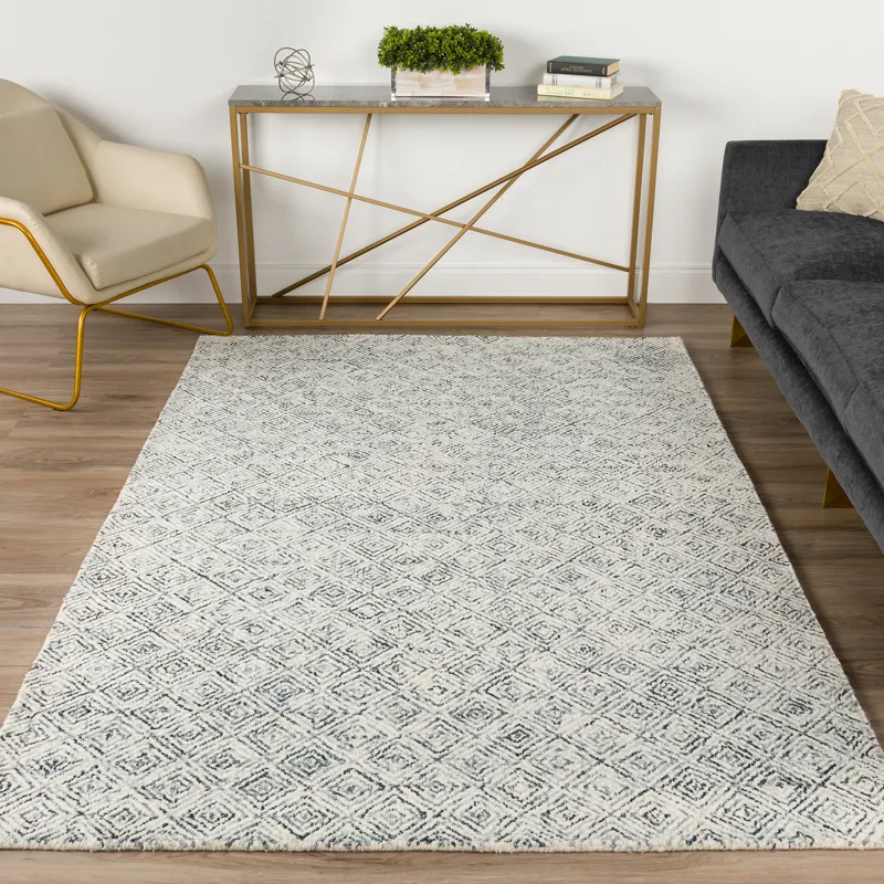 Zoe Charcoal 5\' x 7\'6\" Rug