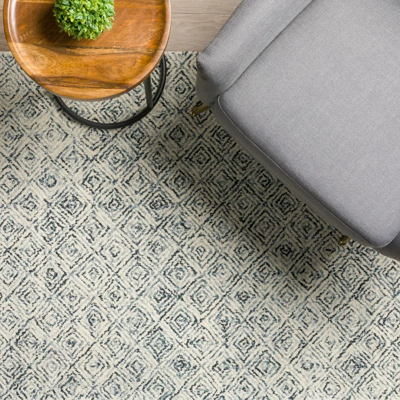Zoe Charcoal 5\' x 7\'6\" Rug