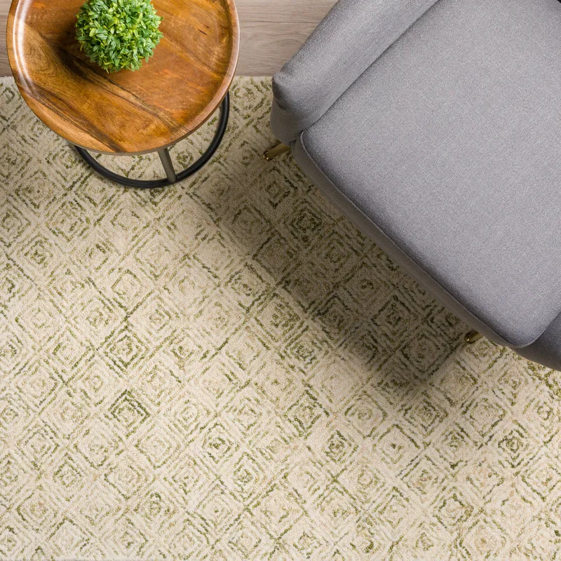 Zoe Lime 5\' x 7\'6\" Rug
