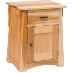 Arts & Crafts 1-Drawer 1-Door Nightstand