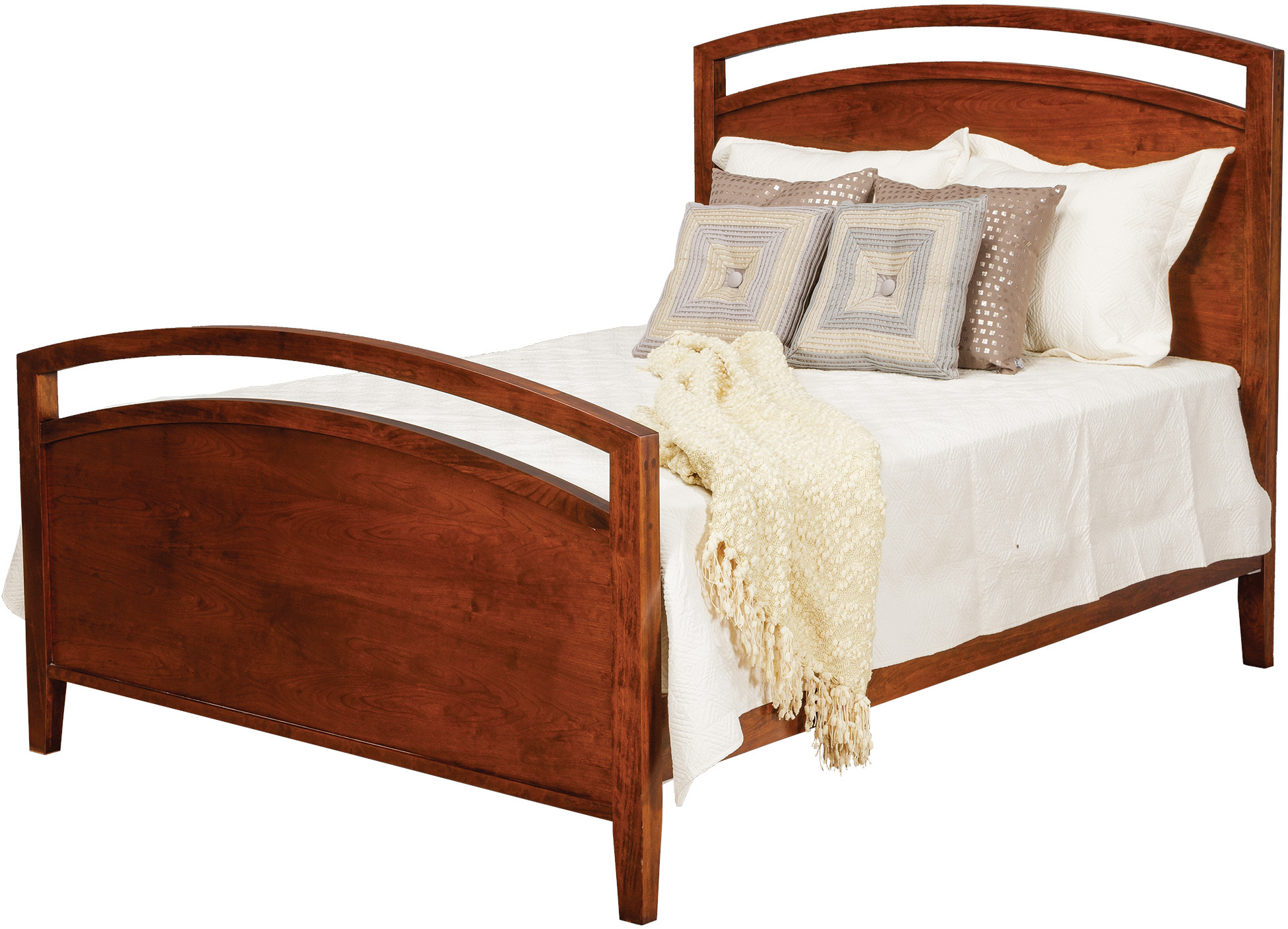 Nouveau Queen Bed w/ Standard Height Footboard 304513,304523,304503