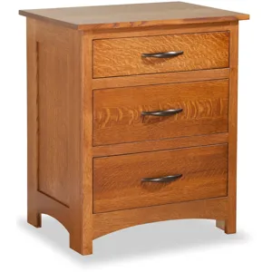 Treasure 3-Drawer Nightstand
