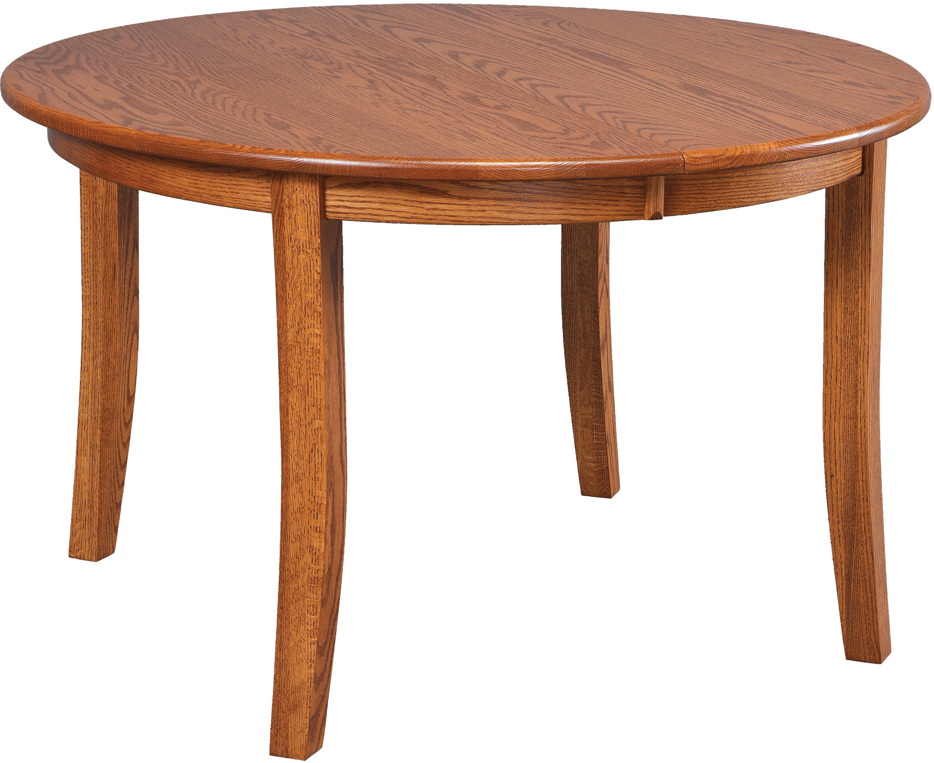 Round Leg Table 42420TRNDE1RL11017 by Daniel's Amish Collection at
