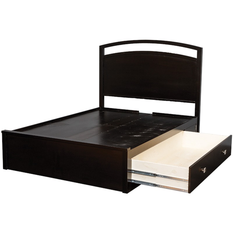 Nouveau Queen Pedestal Bed W 60 Drawers 1 Per Side By Daniel S
