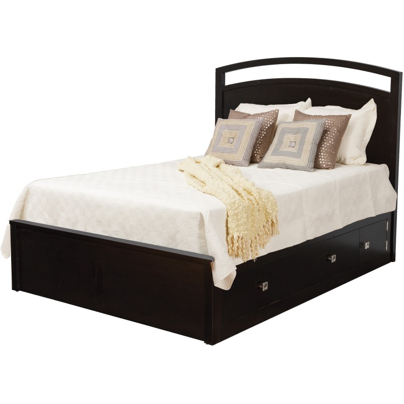 Nouveau Queen Pedestal Bed W 60 Drawers 1 Per Side By Daniel S