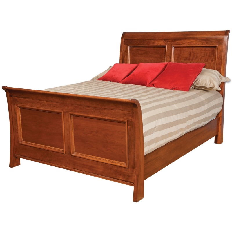 Classic Queen Sleigh Bed w/Standard Footboard 308013,308023,308003