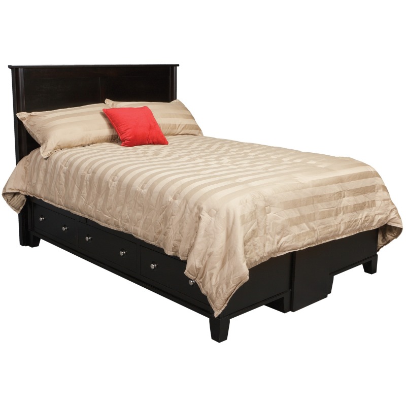 Cosmopolitan Queen Pedestal Bed W 6 Drawers 3 Per Side By