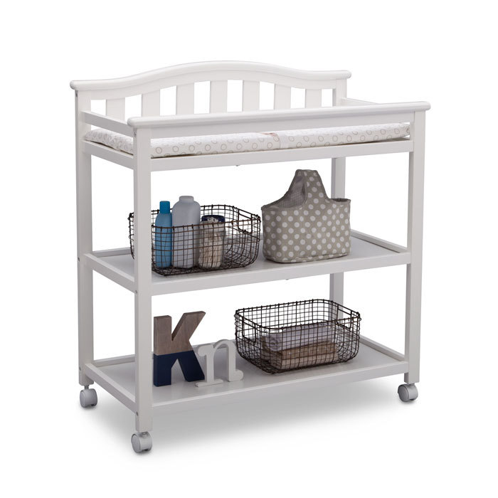 Independence Changing Table Bianca White 540242130 by Delta Children at Tomlinson Furniture