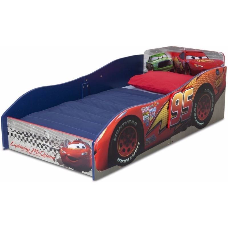 Cars Wood Toddler Bed BB87105CR1003 by Delta Children at Tomlinson