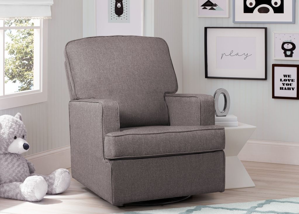 delta children elena glider swivel rocker chair