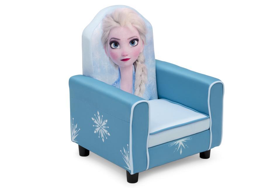 Frozen II Elsa Figural Upholstered Kids Chair UP83706FZ1091 by Delta