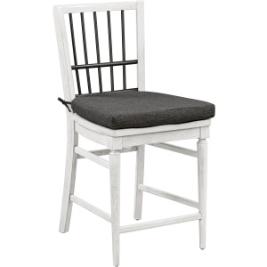 Summerhouse Gathering Stool - Dover White