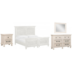 Mayhaw White King 4 Piece Set