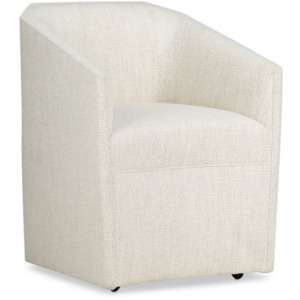 Edina Castered Barrel Back Arm Chair
