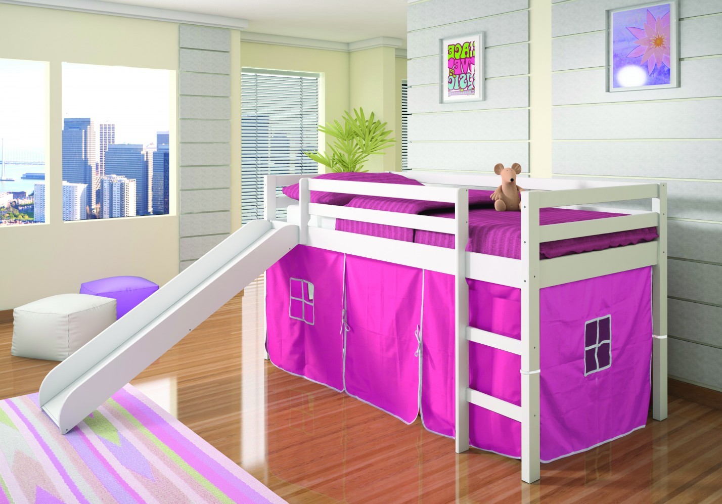 Tent Bed White 750TW by Donco Trading Company at Missouri Furniture